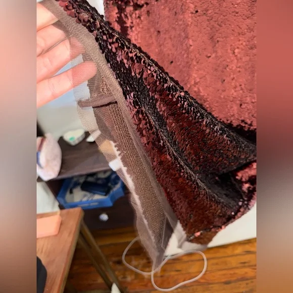 Tuckernuck Radiant Bronze Sequin Roxy Dress - Picture 8 of 9